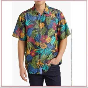 Tommy Bahama Coconut Point Vivid Tropics IslandZone Camp Shirt 4XL 4XLB 4TGG